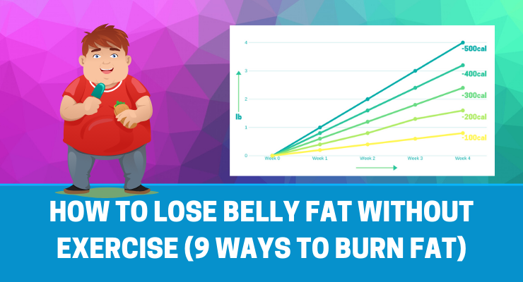 How to lose belly fat without exercise