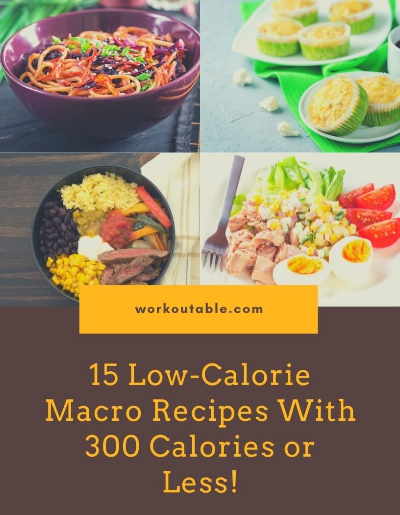 15 Low-Calorie Macro Recipes With 300 Calories or Less!