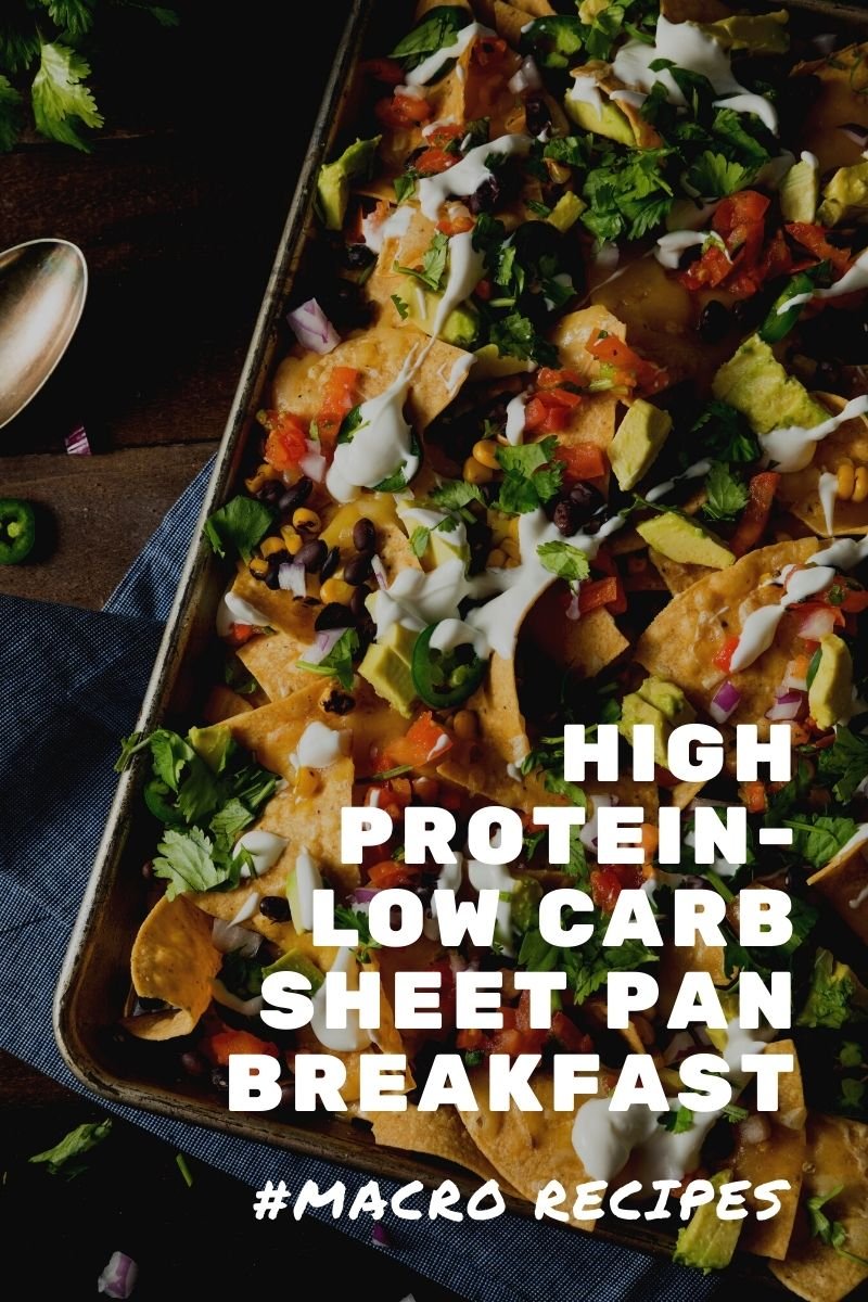 High Protein- Low Carb Sheet Pan Breakfast