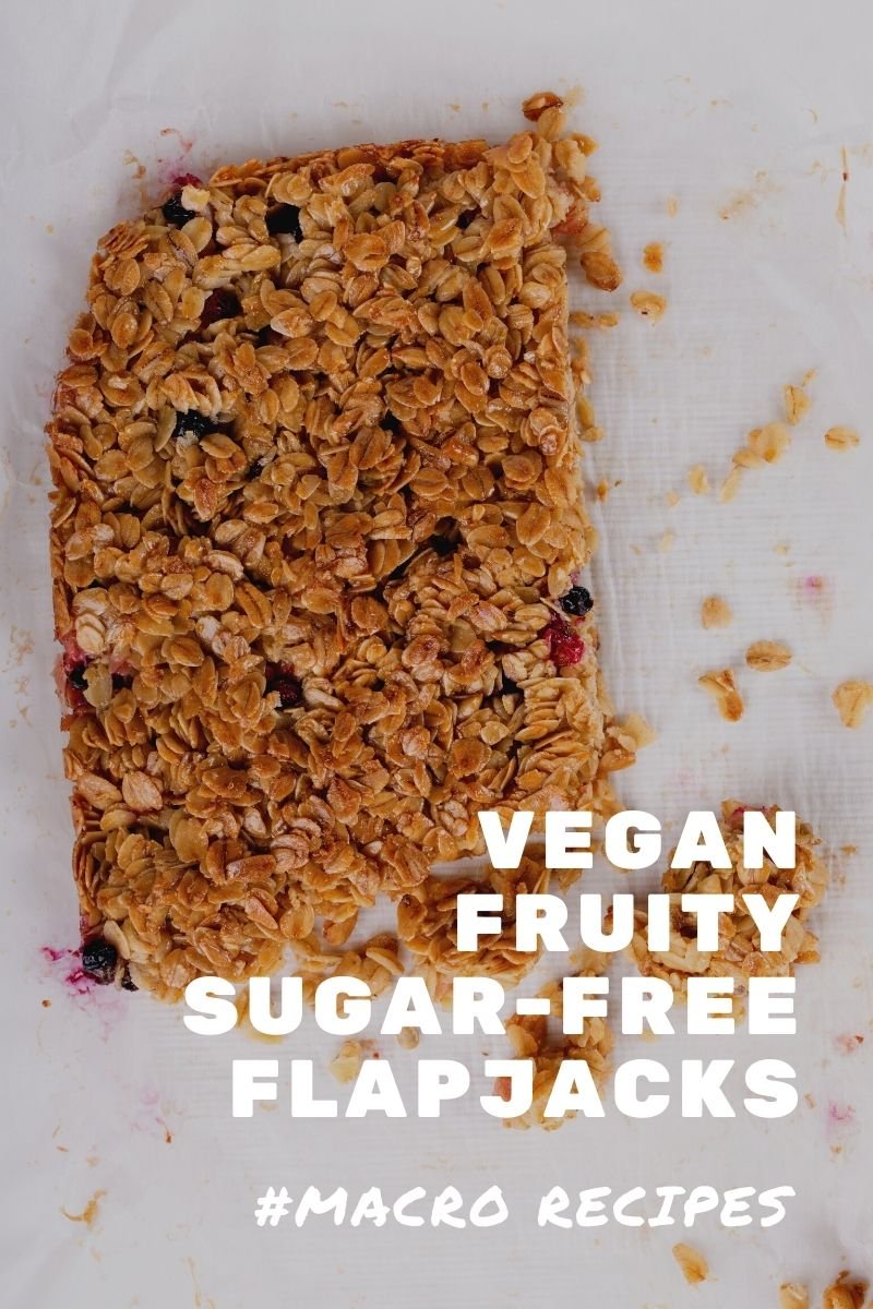 Vegan Fruity Sugar-Free Flapjacks