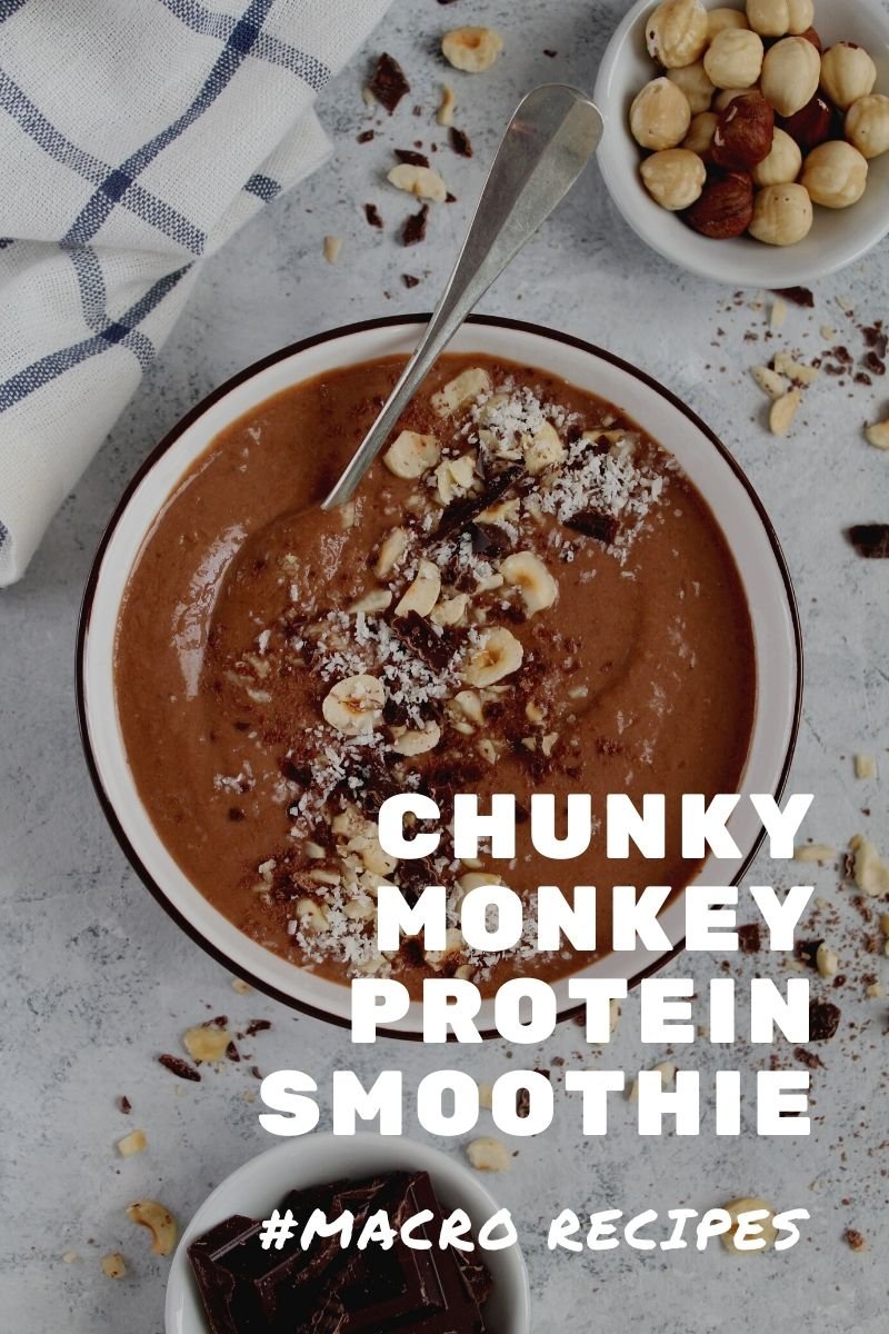 Chunky Monkey Protein Smoothie