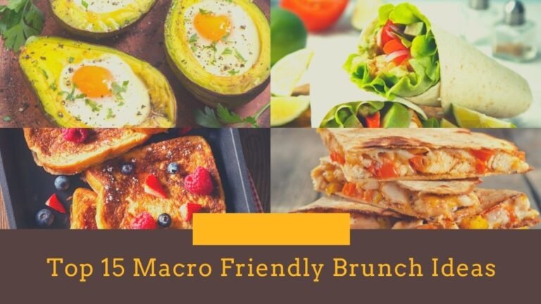 Top 15 Macro Friendly Brunch Ideas-
