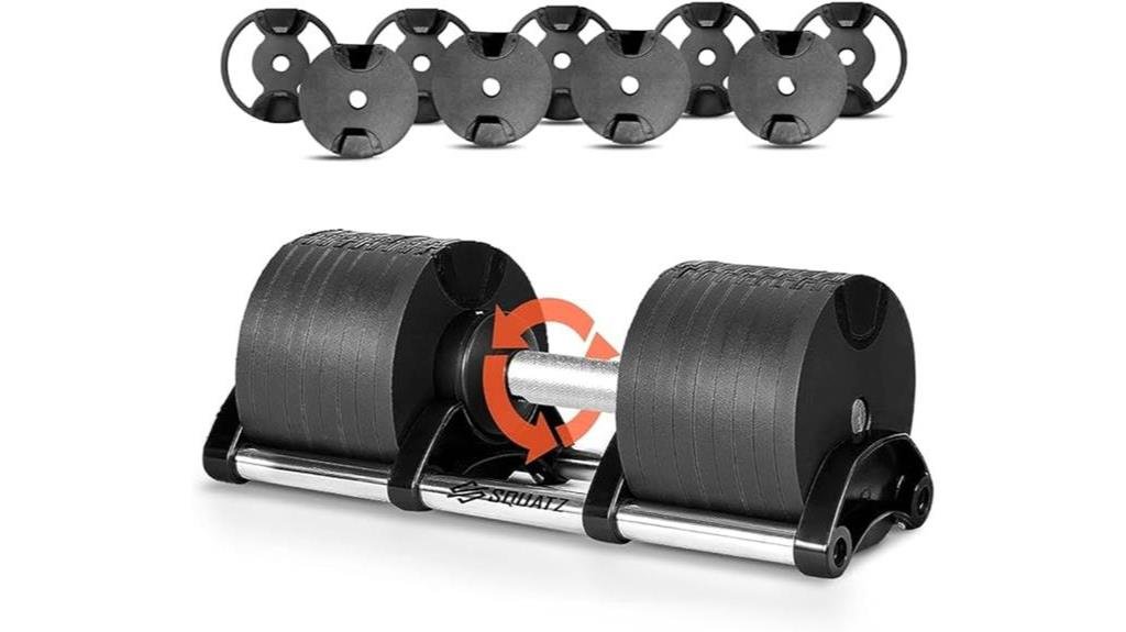 adjustable dumbbell for workouts