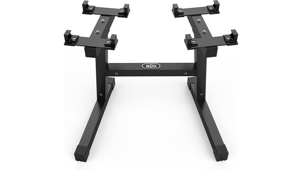 adjustable dumbbell rack stand