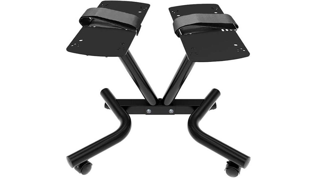 adjustable dumbbell stand home