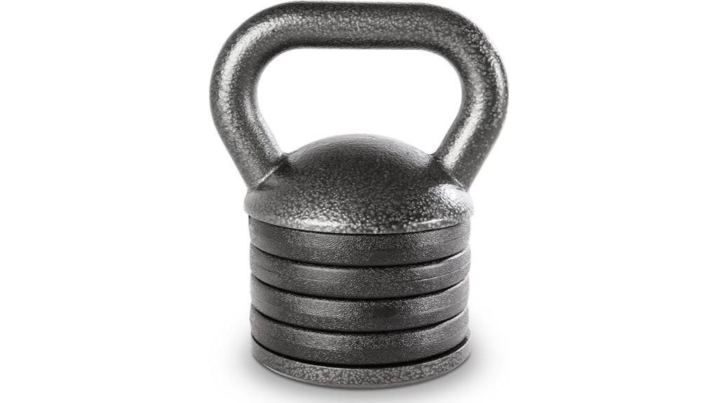 adjustable heavy duty kettlebell set