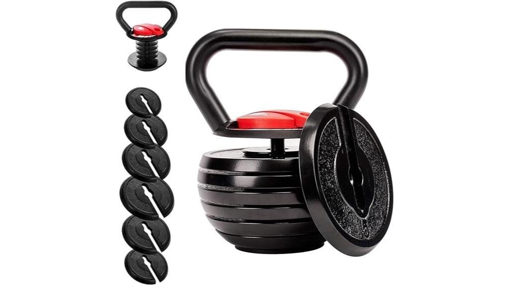 adjustable kettlebell weights set