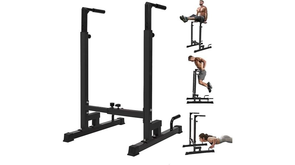 adjustable dip stand capacity