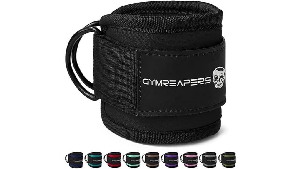 adjustable padded ankle straps
