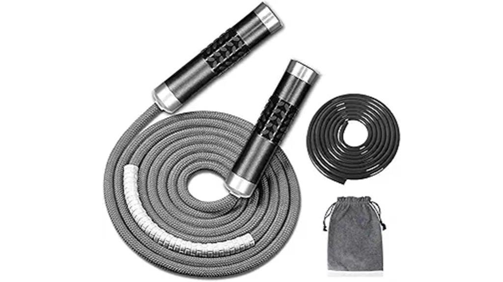 adjustable weighted jump rope