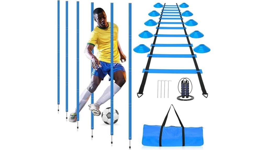 agility and soccer training set