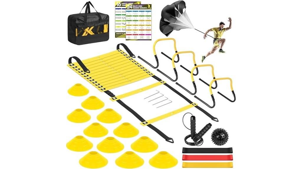 agility training equipment set