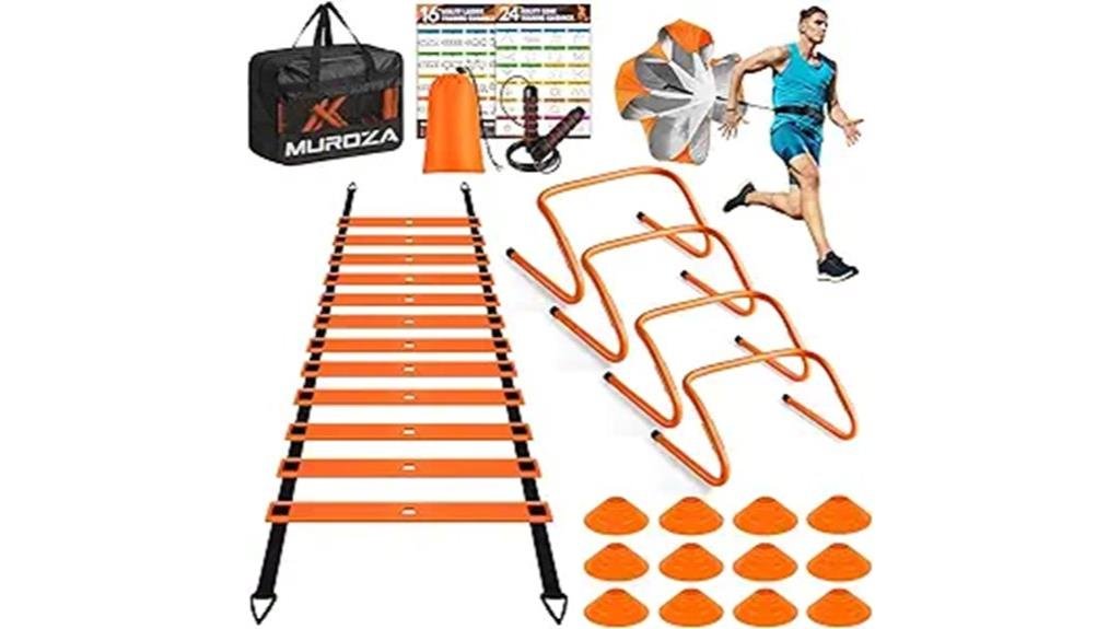 agility training equipment set