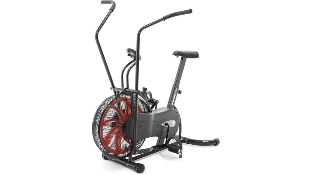 air resistance fan exercise bike