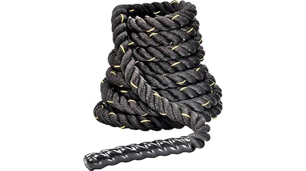 battle rope home workout
