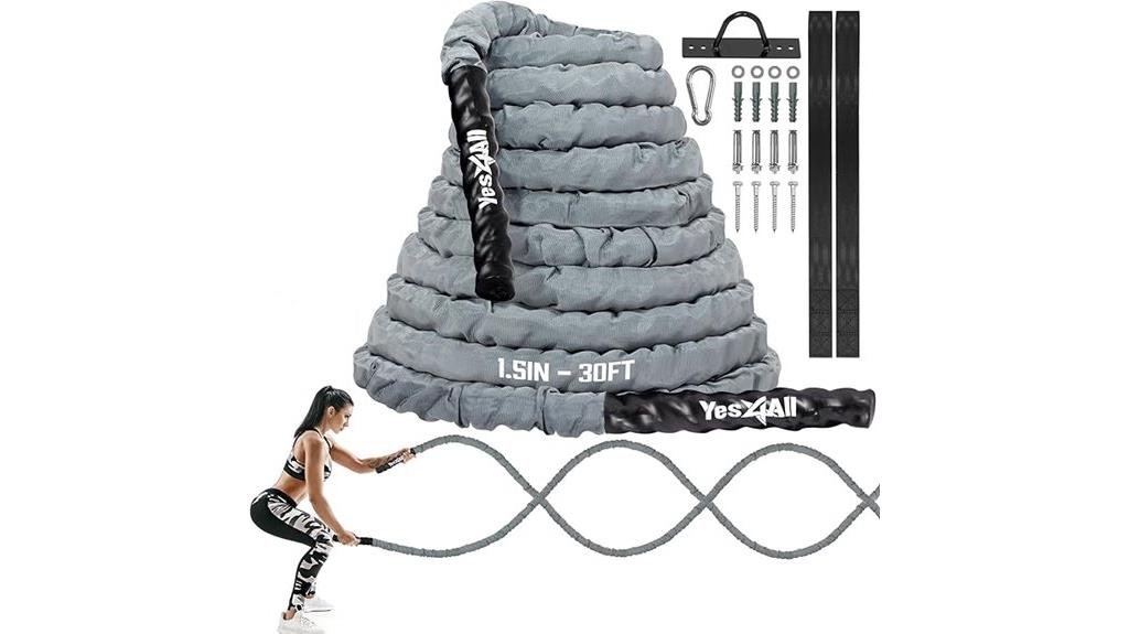 battle ropes for training