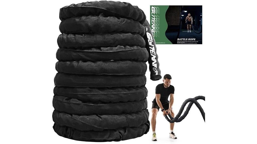 battle ropes home workout