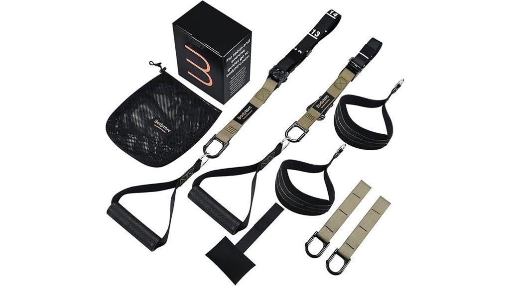 bodyweight training suspension straps