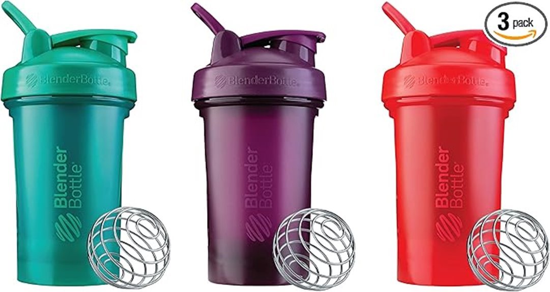 classic shaker bottle set