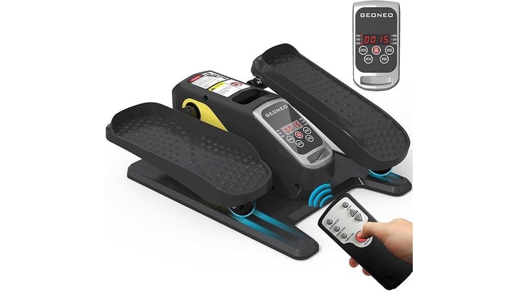 compact exercise machine monitor