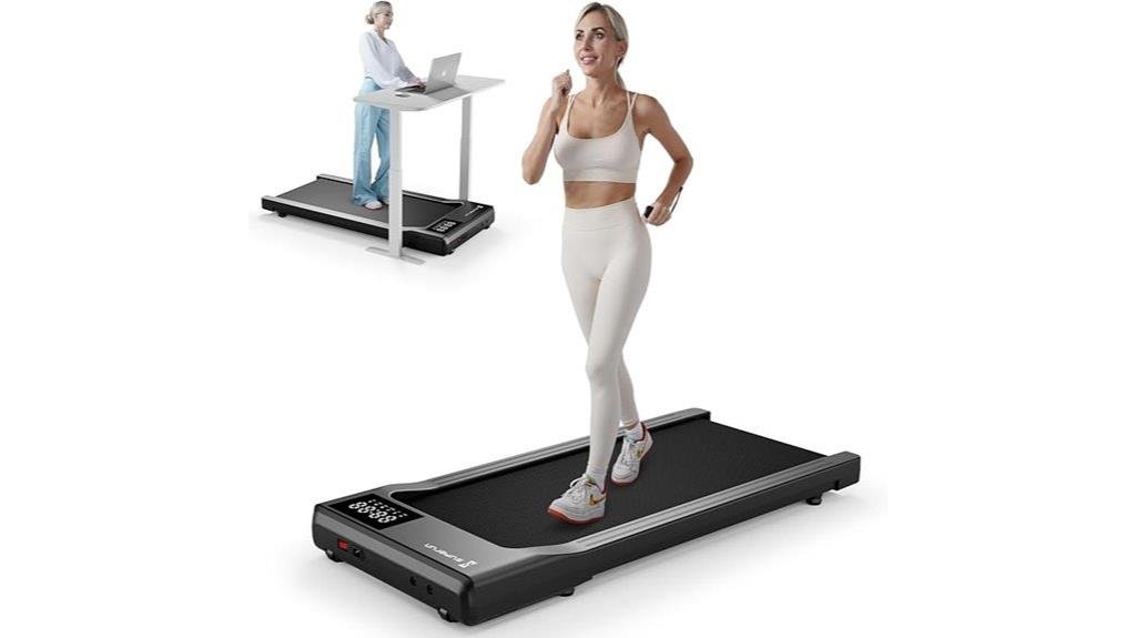 compact treadmill with app