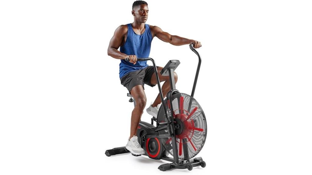 customizable air bike trainer