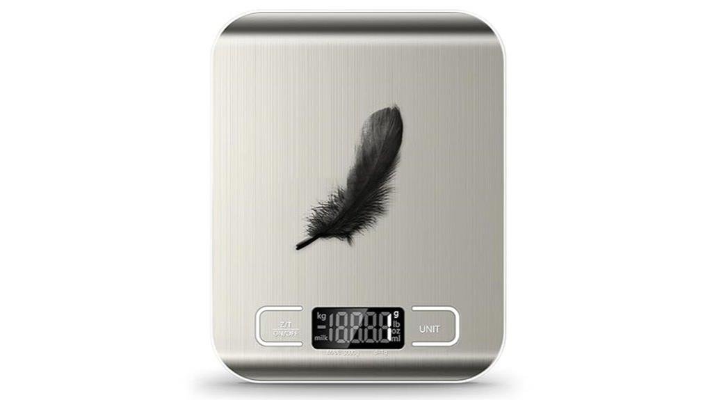 digital kitchen scale features