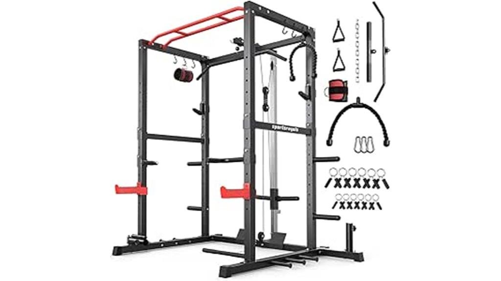 home gym power rack