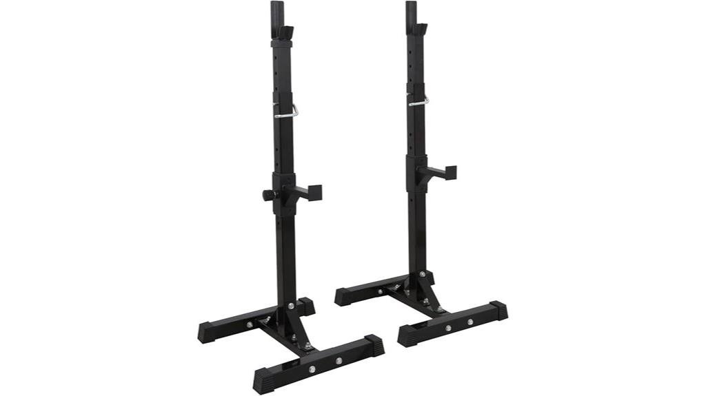 home gym squat stands