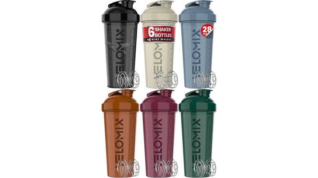 leak proof protein shaker cups