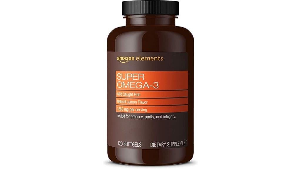 omega 3 softgels 120 count