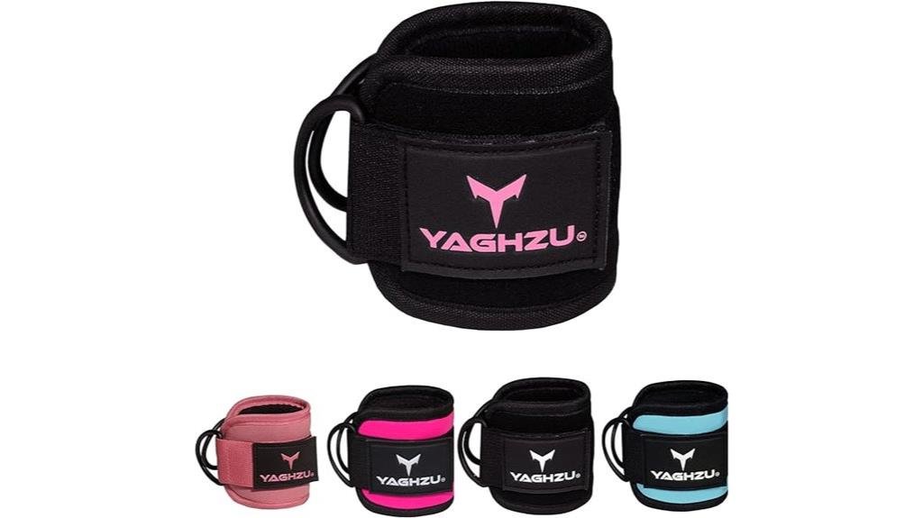 padded adjustable ankle straps