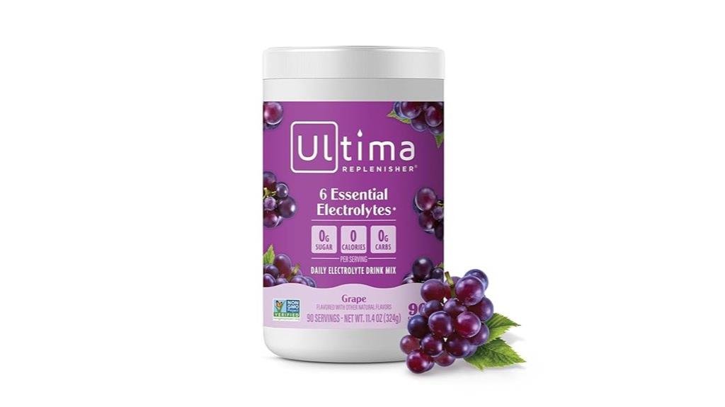 sugar free grape electrolyte drink