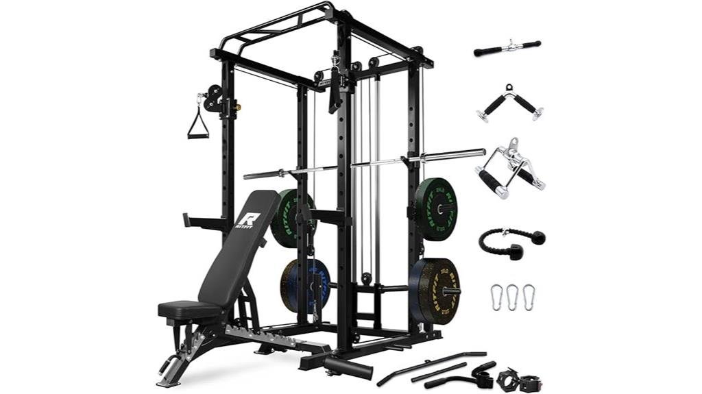 versatile gym equipment setup