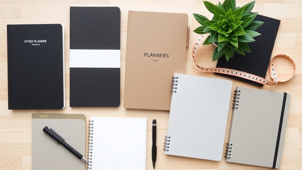 fitness planner notebooks 2025