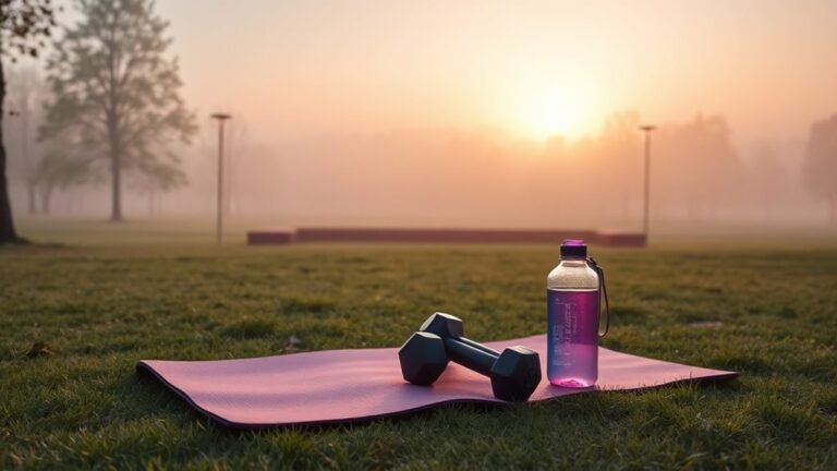 morning fat burning workout routine