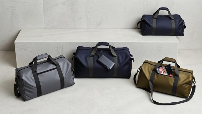 stylish and organized gym bags