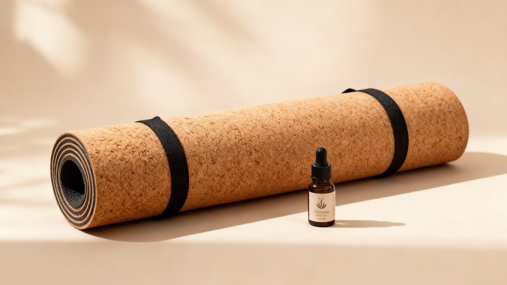 sustainable stylish cork yoga