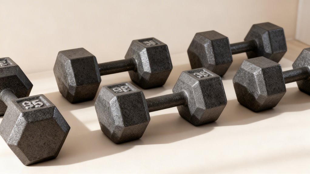 top cast iron dumbbells